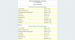 Desktop Screenshot of market-holidays.com